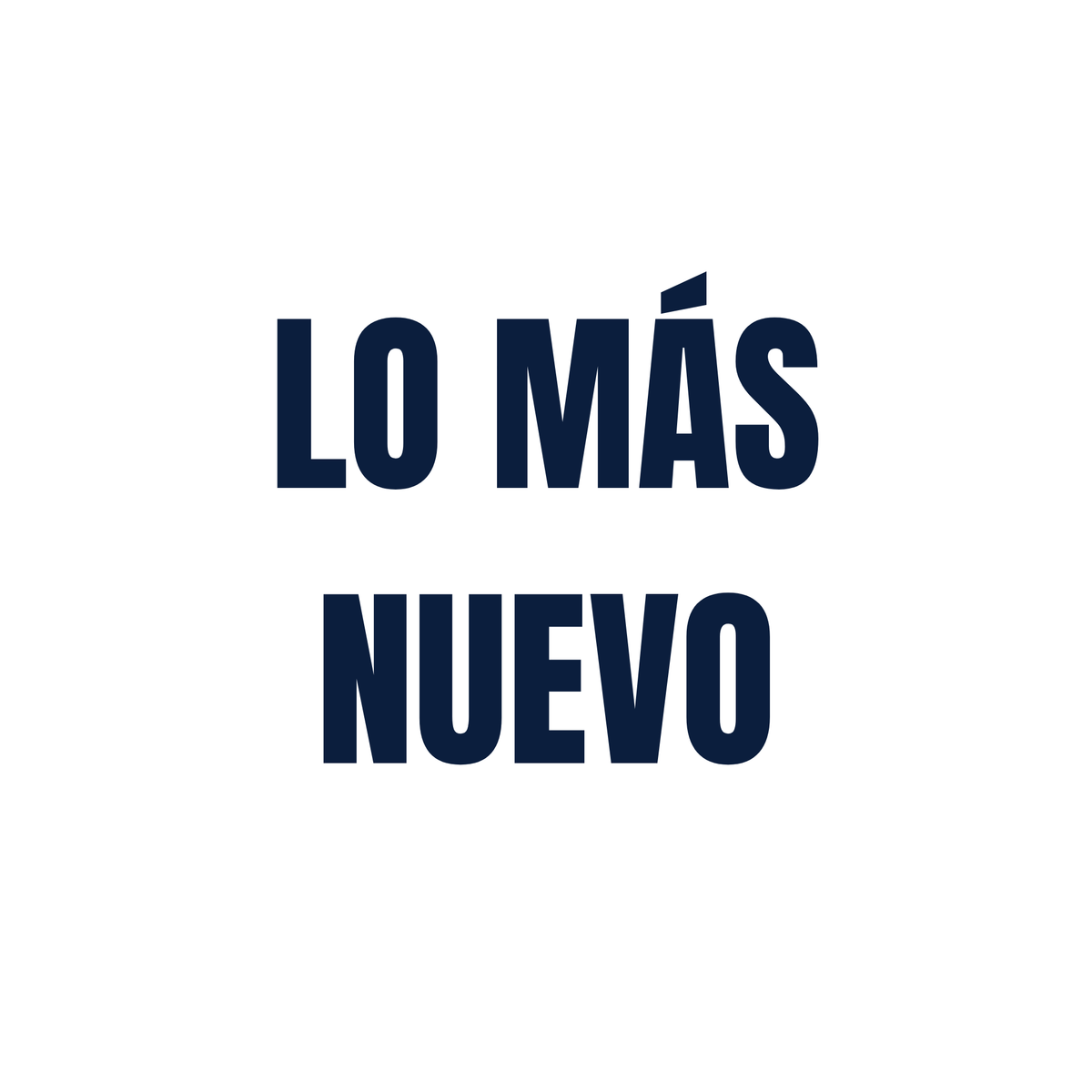 Lo más Nuevo