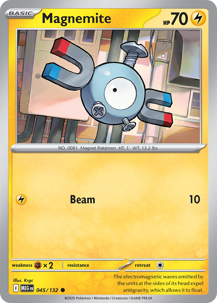 Magnemite 045/132 - Common