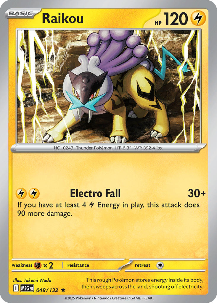 Raikou 048/132 - Rare