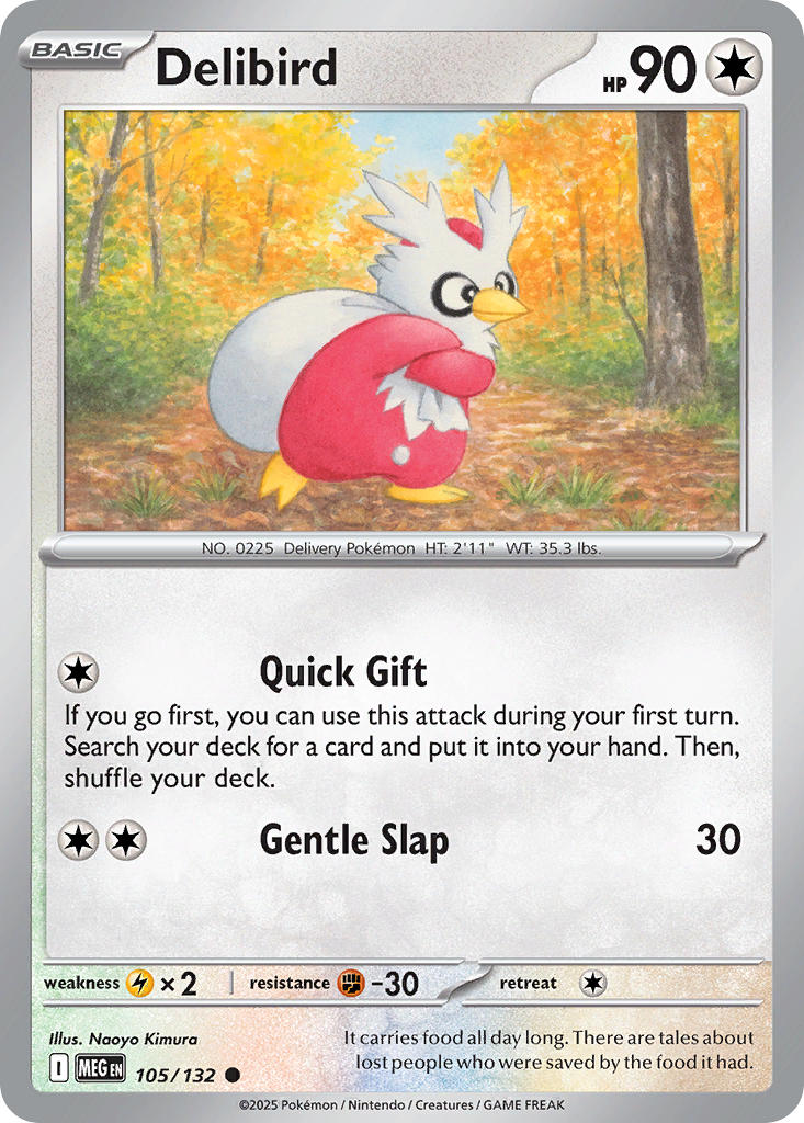 Delibird 105/132 - Common