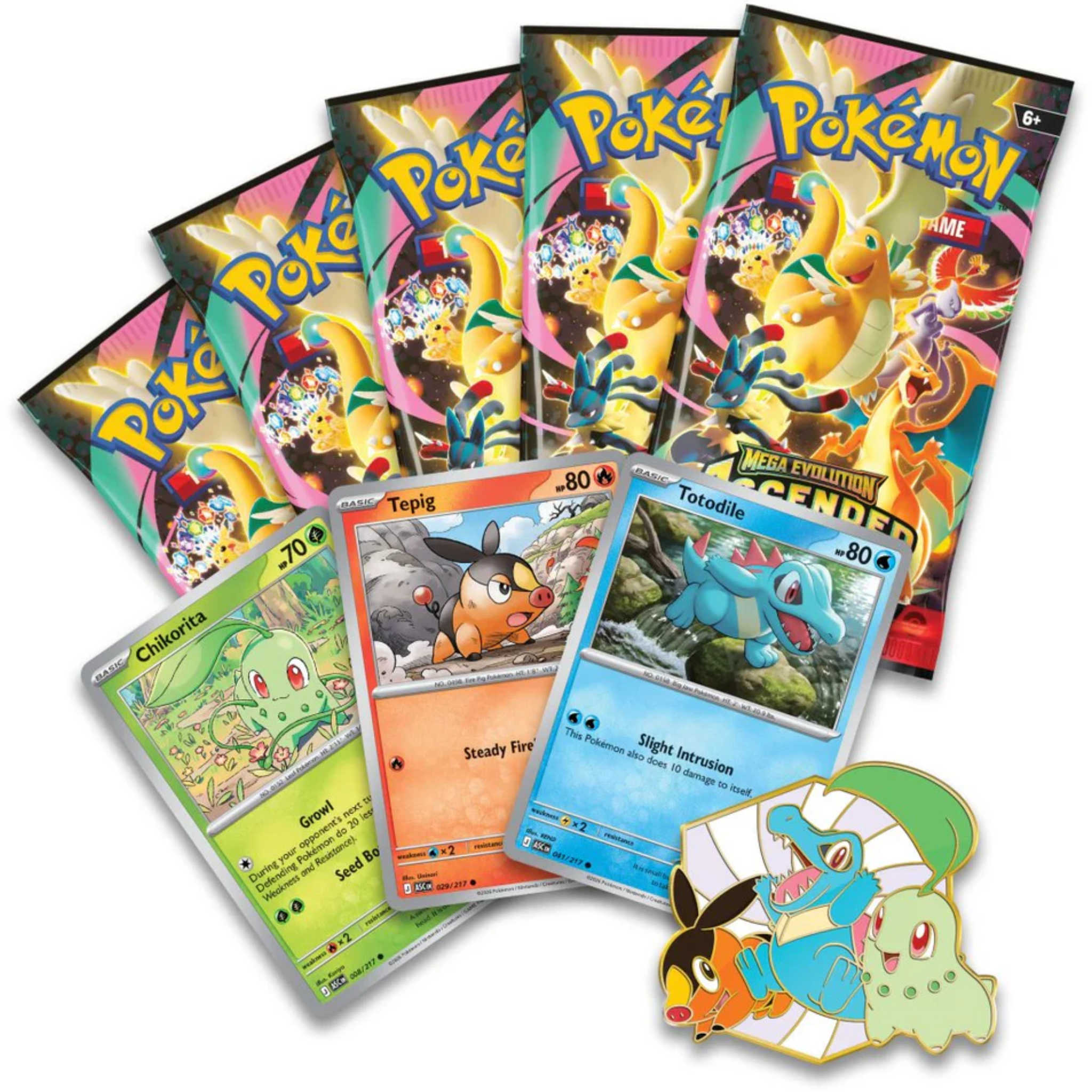 Ascended Heroes First Partners Deluxe Pin Collection