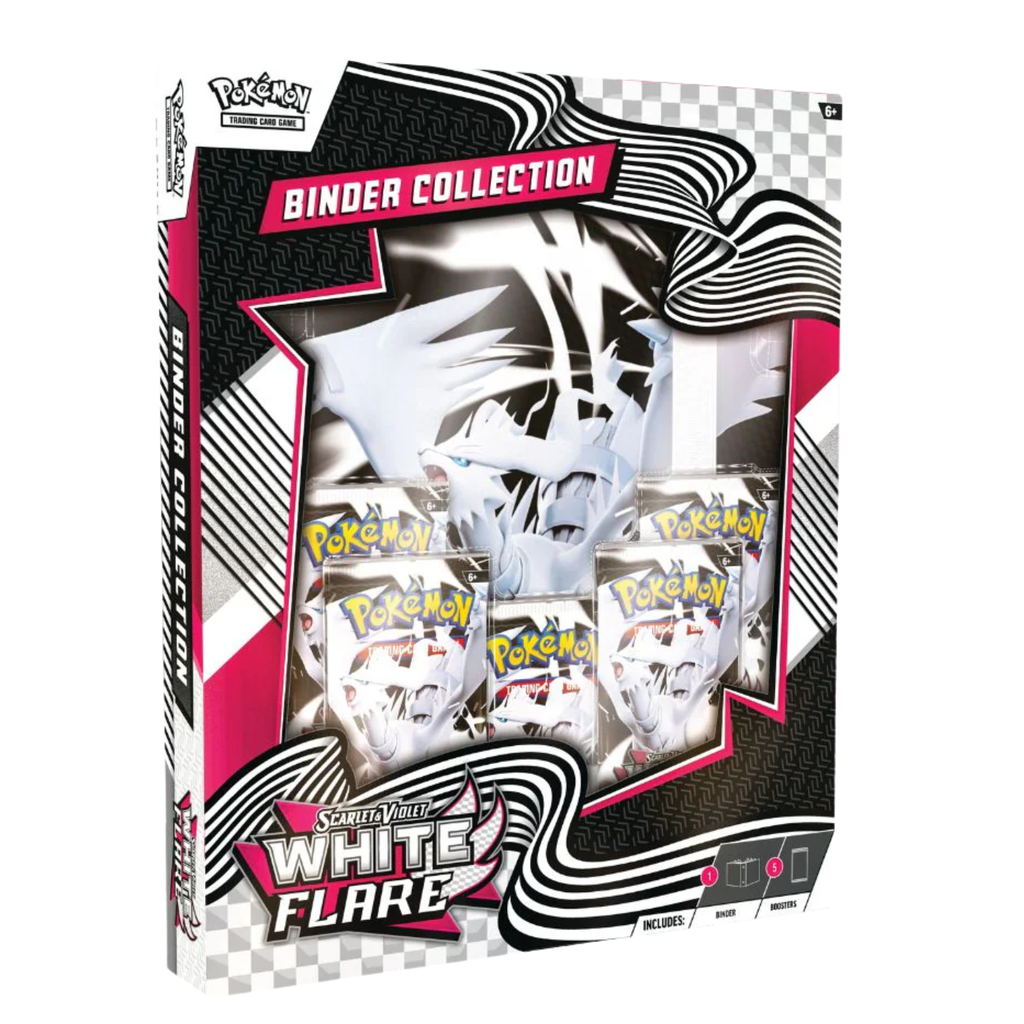 White Flare Binder Collection