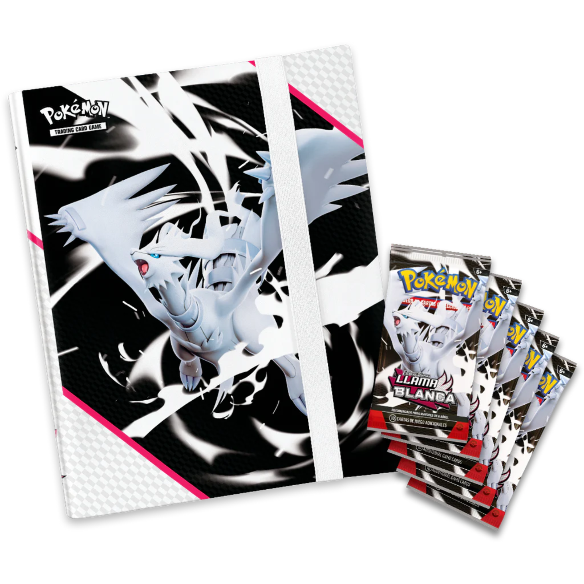 White Flare Binder Collection