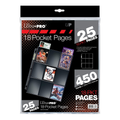 Ultra Pro Silver Series 18-Pocket Pages 25 ct