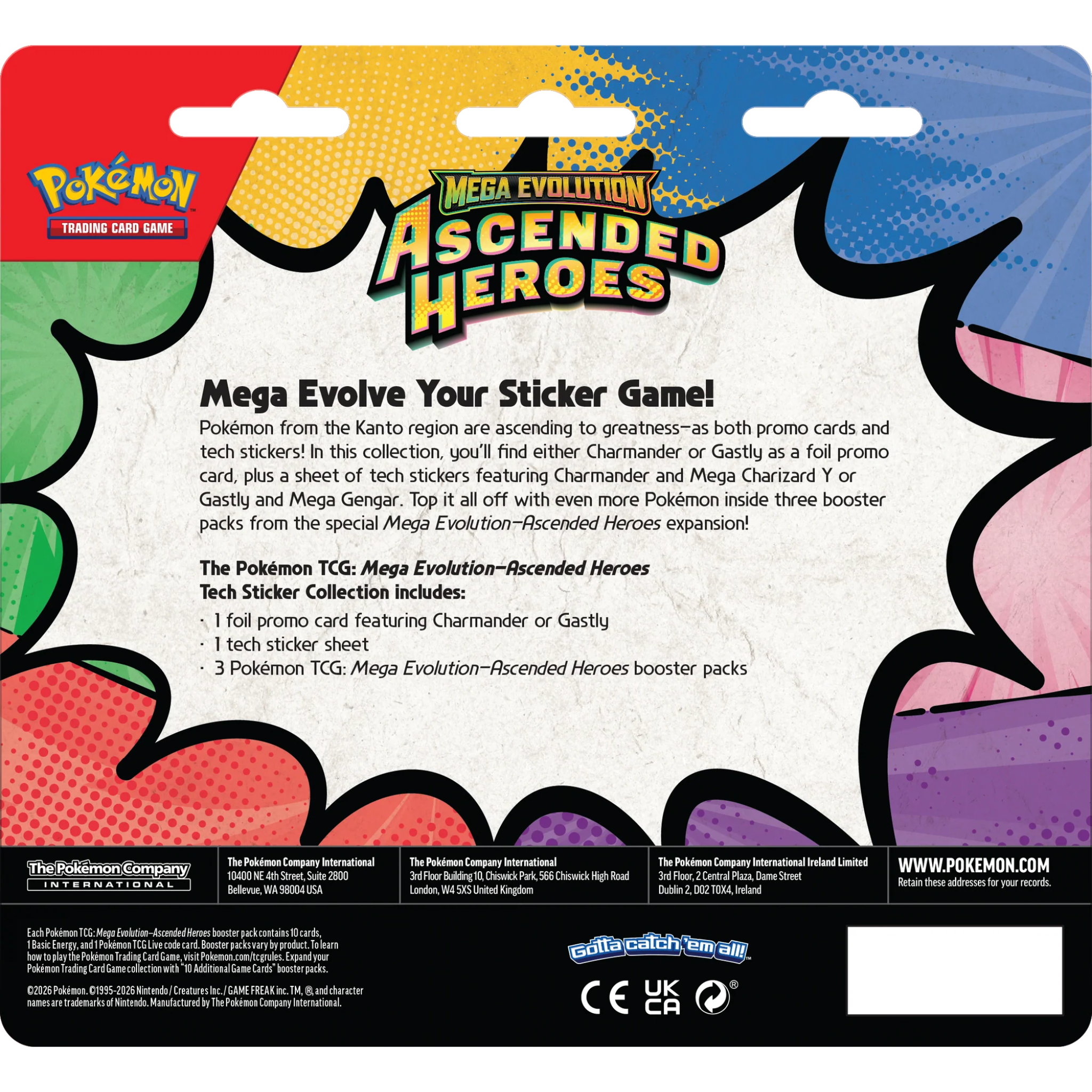 TECH Sticker Charmander (ESPAÑOL)