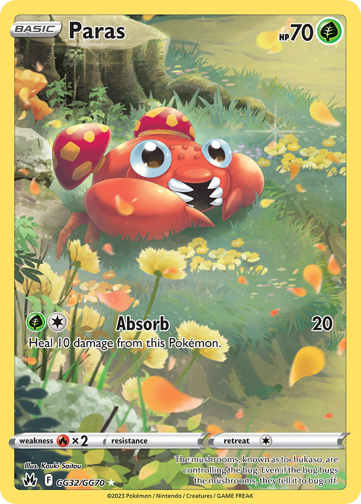 Paras GG32/GG70 - Holo Rare