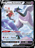 Galarian Articuno V TG16/TG30 - Holo Rare V (Spanish Version)