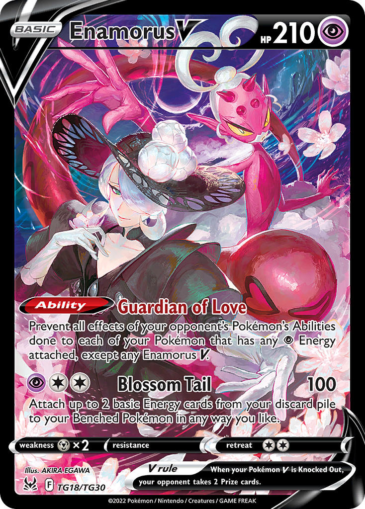 Enamorus V TG18/TG30 - Holo Rare V