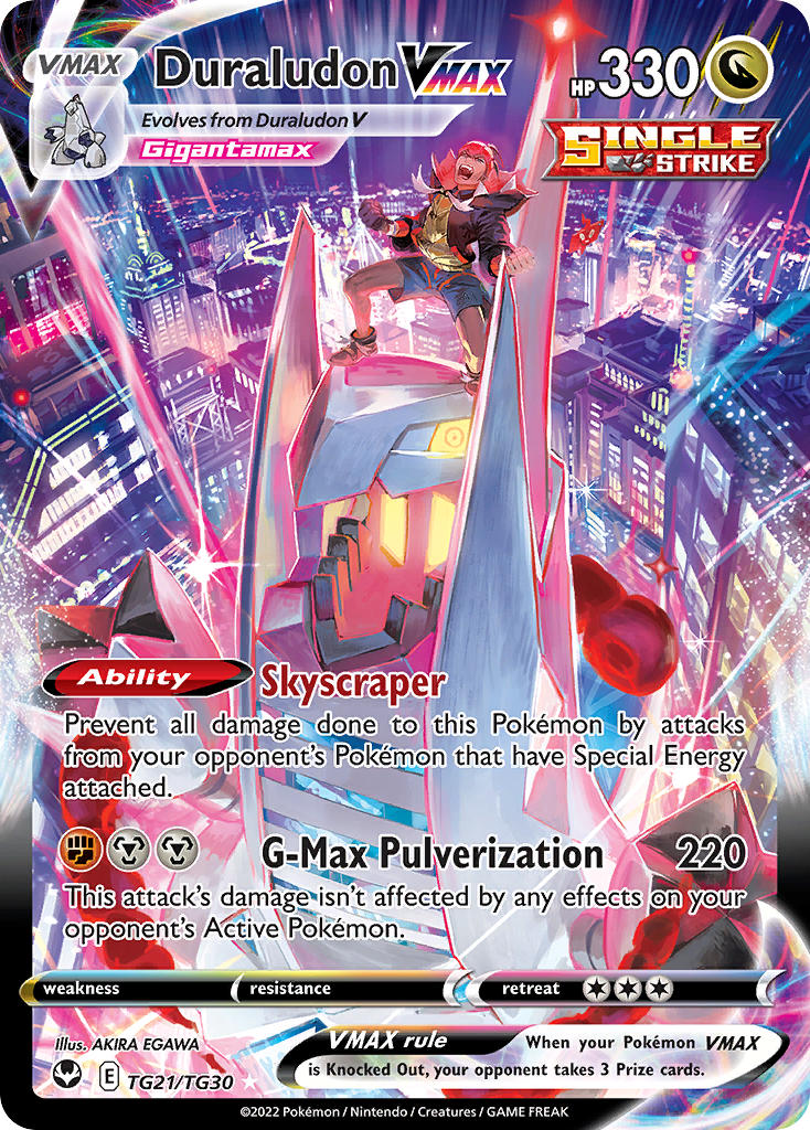 Duraludon VMAX  TG21/TG30 - Holo Rare V