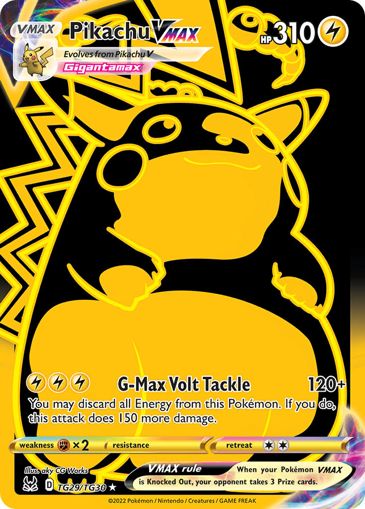 Pikachu V MAX TG29/TG30 - Secret Rare