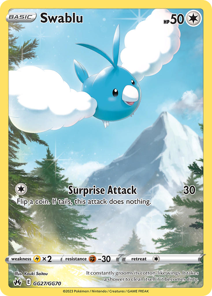 Swablu GG27/GG70 - Holo Rare