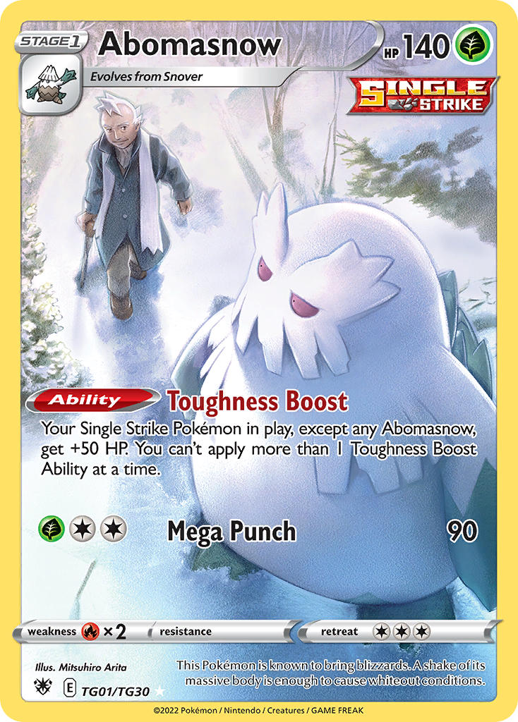 Abomasnow TG01/TG30 - Holo Rare