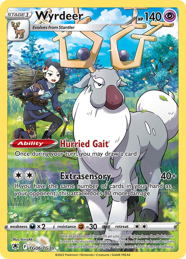 Wyrdeer TG06/TG30 - Holo Rare