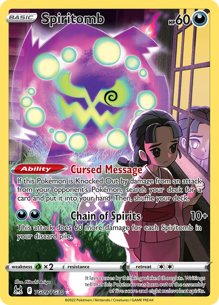 Spiritomb TG09/TG30 - Holo Rare