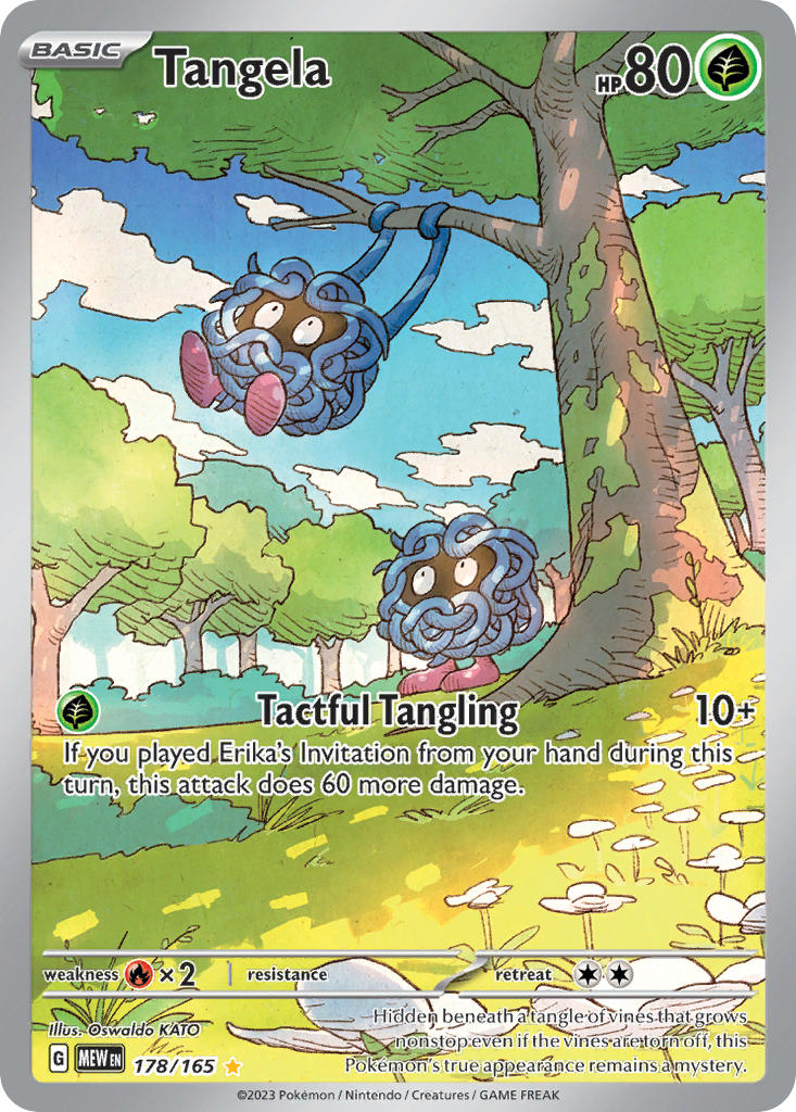 Tangela 178/165 - Illustration Rare