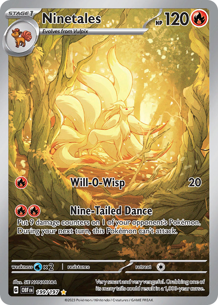 Ninetales 199/197 - Illustration Rare