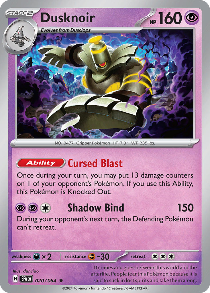 Dusknoir 020/064 - Rare